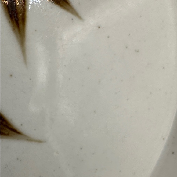 2 Dansk Brown Mist Whisper 10” Dinner Plates. 1980s design by Niels Refsgaard. - Picture 6 of 7